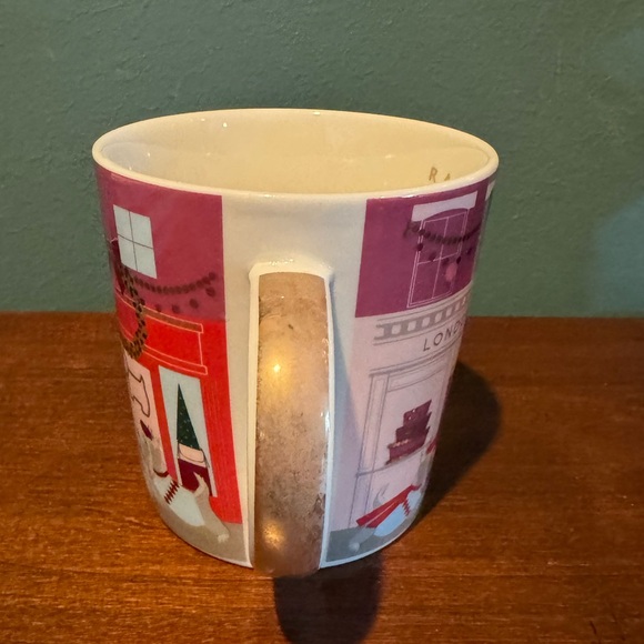 Radley London Holiday Window Shopping Scottish Terrier Mug - Picture 2 of 9